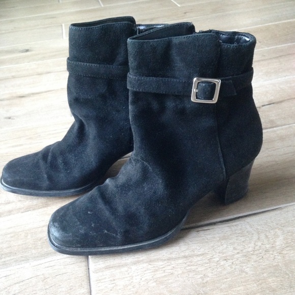 Suede Ankle Boots - Picture 2 of 5